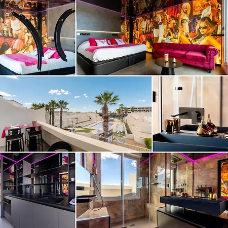 Apartment Le Velvet Jardin D'eden Couple Only - Vue - Piscine - Garage Prive - Village Naturiste *