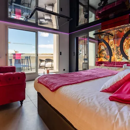 Apartment Le Velvet Jardin D'eden Couple Only - Vue - Piscine - Garage Prive - Village Naturiste Agde