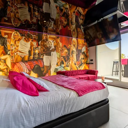 Apartment Le Velvet Jardin D'eden Couple Only - Vue - Piscine - Garage Prive - Village Naturiste